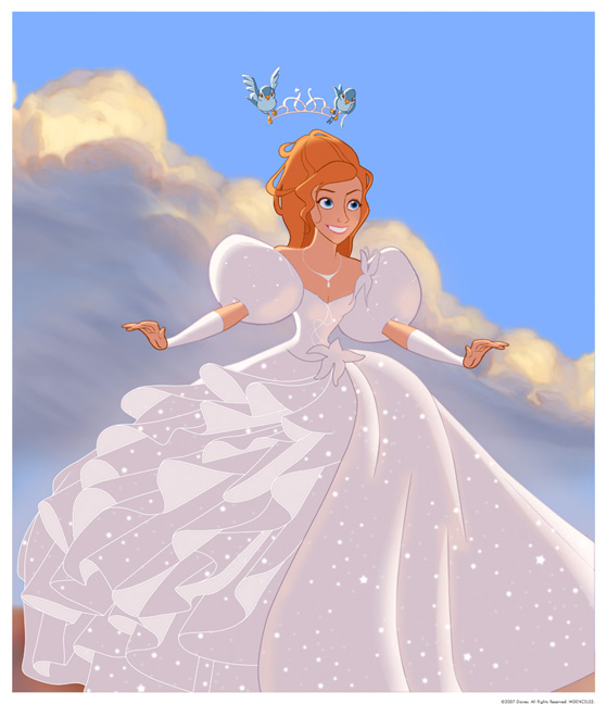 enchanted movie cartoon. to Giselle in Enchanted…